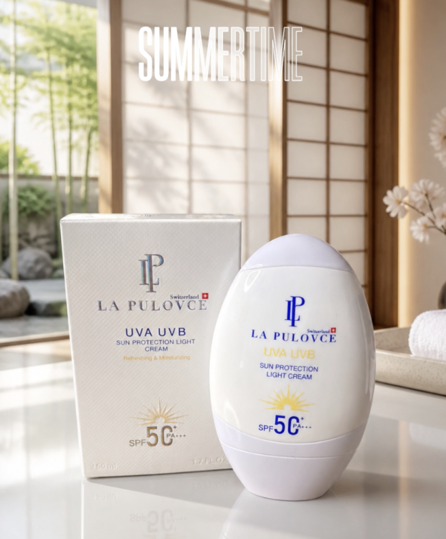 SUN PROTECTION LIGHT CREAM SPF 50 LA PULOVCE